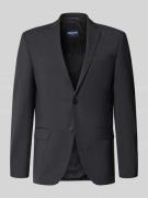 HECHTER PARIS 2-Knopf-Sakko mit Pattentaschen in Anthrazit, Größe 25