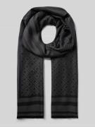 Tommy Hilfiger Schal mit Logo-Muster in Black, Größe 1