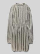 Garcia Kleid mit Stehkragen in Silber, Größe 176