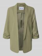 Pieces Blazer mit Schalkragen in Oliv, Größe XS