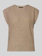 Zero Tanktop mit Rundhalsausschnitt in Taupe, Größe 38