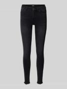 Only Stone Washed Skinny Fit Jeans in Black, Größe L/30