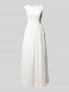 Laona Brautkleid mit Spitzenbesatz in Offwhite, Größe 32