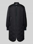 Marc O'Polo Regular Fit Longblouson mit Stehkragen in Marine, Größe 36