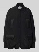 Blonde No. 8 Steppjacke mit Strukturmuster in Black, Größe 40