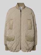 Blonde No. 8 Steppjacke mit Strukturmuster in Khaki, Größe 42