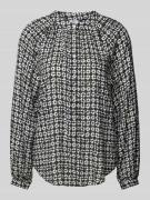 Emily Van den Bergh Hemdbluse mit Knopfleiste in BLACK, Größe 46