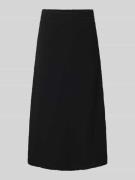 Jake*s Casual Strickrock mit elastsichem Bund in Black, Größe S