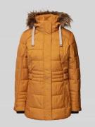 G.I.G.A. DX Steppjacke mit Kunstfellbesatz Modell 'Oivia' in Senf, Grö...