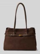LIEBESKIND BERLIN Satchel Bag mit Tragehenkel Modell 'NORI' in Dunkelb...