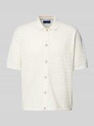 Jack & Jones Regular Fit Freizeithemd mit Lochstickerei Modell 'NOTO' ...