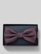 Willen Fliege aus reiner Seide mit verstellbarer Kragenweite in Auberg...