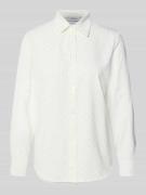 ZABAIONE Regular Fit Bluse mit Ziersteinbesatz Modell 'Il44lenia' in W...