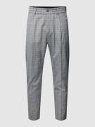 Drykorn Anzughose mit Karomuster Modell 'CHASY' in Hellgrau, Größe 30/...