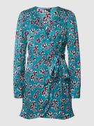 THE KOOPLES Minikleid in Wickel-Optik in Pink, Größe 34