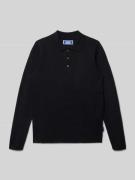 Jack & Jones Regular Fit Poloshirt in Strick-Optik Modell 'Bradfort' i...