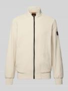 BOSS Orange Regular Fit Sweatjacke aus reiner Baumwolle Modell 'LISIMB...