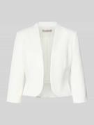 Christian Berg Cocktail Bolero mit 3/4-Ärmel in Ecru, Größe 32