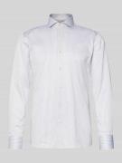 BOSS Slim Fit Businesshemd aus reiner Baumwolle Modell 'HANK' in Sand,...