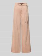 Marc Cain Wide Leg Jeans mit 5-Pocket-Design in Beige, Größe 34