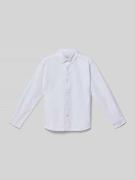 Mango Hemd mit Knopfleiste in Weiss, Größe 122