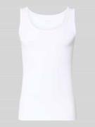 Mey Tanktop im unifarbenen Design in Weiss, Größe L