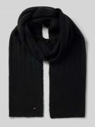 Tommy Hilfiger Schal mit Woll-Anteil in Black, Größe 1
