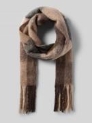 JOOP! Schal mit Woll-Anteil Modell 'Agustina' in Mittelbraun Mel, Größ...