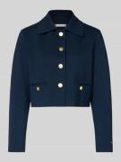 Tommy Hilfiger Regular Fit Kurzblazer aus Viskose-Mix Modell 'PUNTO' i...