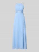 Jake*s Cocktail Abendkleid mit Raffungen in Sky, Größe 32