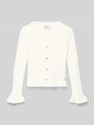 Guess Strickjacke mit Knopfleiste in Weiss, Größe 104