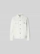 Anine Bing Regular Fit Jacke mit Umlegekragen in Ecru, Größe L