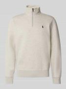 Polo Ralph Lauren Regular Fit Troyer aus Baumwoll-Mix Modell 'Double' ...
