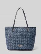 Liu Jo White Tote Bag in Denim-Optik Modell 'Evrim' in Dunkelblau, Grö...