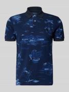Polo Ralph Lauren Slim Fit Poloshirt aus reiner Baumwolle in Dunkelbla...