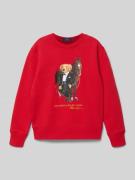 Polo Ralph Lauren Teens Regular Fit Sweatshirt aus reiner Baumwolle in...