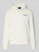 Polo Ralph Lauren Regular Fit Hoodie aus Baumwoll-Mix in Offwhite, Grö...