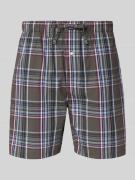 Christian Berg Men Regular Fit Pyjama-Hose aus reiner Baumwolle in Oli...