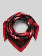 HUGO Tuch mit Allover-Muster Modell 'AURAIZE' in Black, Größe 1