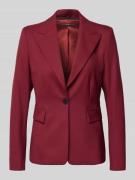 Windsor Regular Fit Anzugblazer mit Reverskragen in Bordeaux, Größe 34