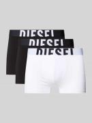 Diesel Trunks mit elastischem Bund im 3er-Pack in Black, Größe XXL