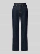 Calvin Klein Jeans Straight Fit Jeans mit Label-Detail in Jeansblau, G...