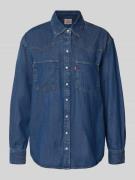 Levi's® Hemdbluse in Denim-Optik in Jeansblau, Größe M