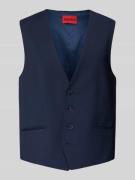 HUGO Regular Fit Anzugweste aus Woll-Mix Modell 'VIN253X-MH' in Marine...