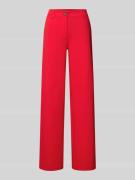 FREE/QUENT Wide Fit Stoffhose mit Viskose-Anteil Modell 'Nanni' in Rot...