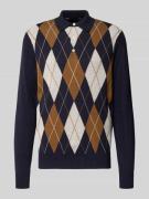 Tommy Hilfiger Regular Fit Strickpullover aus reiner Baumwolle in Mari...