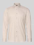 OLYMP Level Five Slim Fit Businesshemd aus Baumwoll-Mix mit Kentkragen...