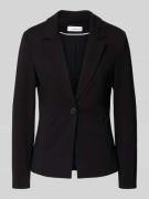 comma Blazer mit Reverskragen in Black, Größe 34
