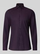 OLYMP Level Five Slim Fit Businesshemd aus Baumwolle mit Kentkragen in...