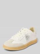 Blauer USA Sneaker mit Schnürverschluss Modell 'AURORA' in Offwhite, G...